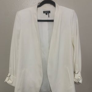 Women’s DKNY White Blazer! Size M! Great Blazer!